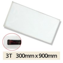 프로파일 판넬 PC 투명 3T 300x900 렉산 패널 마감 판