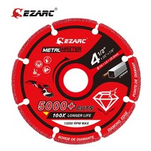 오캄라곰 드릴비트 EZARC-다이아몬드 커팅 휠 3x3/8 인치 & 4-1/2x7/8 금속 절단 철근 및 inox에 500, 01 Diameter 115mm_01 금속 절단