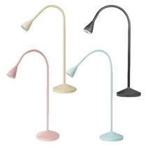 이케아 NAVLINGE 네블링에 LED 작업등 무드등 독서등 조명 스탠드, 블랙