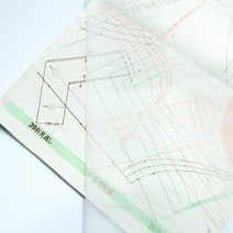 부직포 패턴지 3마 270cm 무지패턴지 n