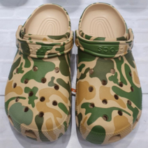 크록스 크록스 클래식 프린트 카모 클로그 _A 206454-2Y6