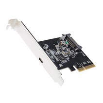 리뷰안PCU3201C NVMe M.2 SSD USB3.2 Gen2X2 PCIe카드 20Gbps, 단품, 단품