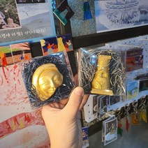 [자체제작] 경주 마그넷 황금 엔틱 독특한 이색 기념품 입체마그넷, 02. 신라의미소