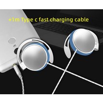 새로운 3.5mm 소음 감소 유선 이어폰 마이크 듀얼 무빙 코일 스테레오 사운드 음악 헤드셋 헤드폰 버드, 13 white and 1m cable