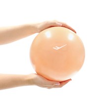 이지홈트 필라테스 미니짐볼, 살구색, 로즈골드