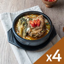 [신라해장국] 전국 맛집 뼈다귀해장국(600g) x 4팩, 4개, 600g
