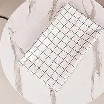 방수원단 water proof 터치감 좋은 피그먼트코팅 방수천 3.3cm 그레이체크 원단