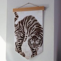 아트박스/꾸밈 dc249-우드페넌트_40CmX62Cm_맹호도
