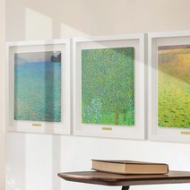 위아트 캔버스 인테리어 명화 그림 클림트 모지스 액자 시리즈 8종, 2.빈센트 반 고흐_해바라기 시리즈, 3호(코팅), 입체 블랙 관 액자
