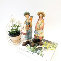 Countryitem 프로방스 가드닝 커플, 상세 설명 참조