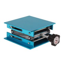 4인치 x 100x100mm 알루미늄 라우터 리프트 테이블 목공 조각 실험실 리프팅 스탠드 받침대 플랫폼 벤치, 02 aluminum