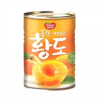 동원 제철담은 복숭아 황도 2절 400g x 5캔, 5개