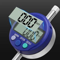 디지털 다이얼 표시기 0.01mm 테스트 범위 인치/mm 측정 제로 세트, 한개옵션0