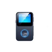 블루투스 MP3 레트로 감성 미니 mp3 플레이어 블루투스 호환 5.0 오디오 수신기 휴대용 클립 음악 플레이어(tf 카드 포함) 원격 카메라 워크맨, 검은색, 다른