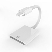 캠핑 가정용 빔프로젝터HDMI 디지털 AV 어댑터/케이블 아이폰-이더넷 3.5mm 오디오 어댑터/동글 지원 TV/프, 06 Single port SD Card