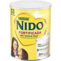 NESTLE 네슬레 니도 홀밀크파우더 전지분유 1.6kg NIDO Fortificada