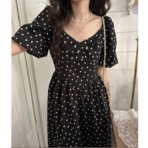 여름 새로운 빈티지 프렌치 드레스 스커트