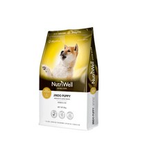 정품 국내산 강아지사료 뉴트리웰 진도퍼피 8kg, 1개, 닭 등