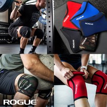 [미국]ROGUE 3MM KNEE SLEEVE - TWEE STUKS 로그피트니스 무릎보호대(색상검정)