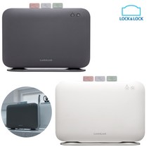 LocknLock 향균 TPU 도마 3P 수은없는 UV 도마살균기 세트 열풍건조까지, 블랙
