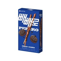 롯데 어린이집 탕비실 빠삭 빼빼로 초코쿠키 37g 3개 빼빼로데이 발렌타인 사무실과자 1, 8개