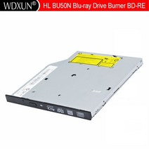 블루레이 외장cd롬 드라마 ODD HL BU50N 6X UHD Blu-ray 버너 BD-RE BDXL 100G 120GB bdrer 라이터 드라이, 한개옵션0