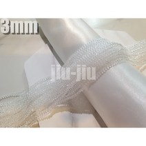 지우지우 크리스탈 론델 컷팅 비즈 3mm 28색 / DIY 비즈공예 동백이반지 마스크스트랩 팔찌 만들기 재료 투명 반투명 불투명 비비드 시드, 28) 투명