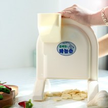 돈버는 마늘손 수동 마늘 슬라이서 채칼 편썰기 절단, 1개