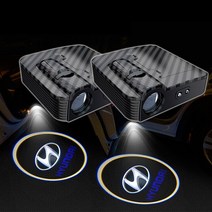 2세대 레이져 센서형 도어로고라이트 도어빔 자동차 익스테리어 무드등, 1세트(본체2개)_240 몬스터
