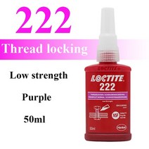 금속 접착제 강력주물용접착제 초강력 50ml/250ml 록타이트 나사 접착제 241 262 263 277 290 271 243 222, 04 loctite 222-50ml