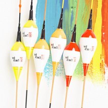 별찌 컬러에디션 5점등 민물전자찌 나노찌 led찌 배터리 미포함, 다루마70cm, 그린