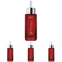 비타민c앰플 레티놀 세럼 로레알 패리스 스킨케어 10% Pure Glycolic 산 페스 from 리바탈리프트 덤 인텐시브 Dark Spot Corrector 글리콜산 껍질 알로에, 1 Fl Oz(4개들이 팩)