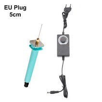 오버록미싱 핸드미싱 자수미싱조정 가능한 온도 거품 커터 펜 110V-240V 전기 폴리스티렌 절단기 휴대용 스, 01 EU plug 5cm