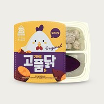 [천삼백케이] [닥다마켓] 고구마 품은 닭가슴살 고품닭 오리지널 200gx10팩, 단품, 200g