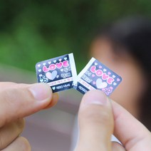 [RΘA] 미팅파티용품 두근두근 설렘 호감도 측정패치 4개입 소개팅게임 도패치 러브 도게임 도측정 ▷_β5243Ea, 《β본상품》