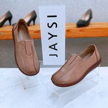 제이시 소가죽 여성 엄마선물 부드러운 여자 단화 3cm K029