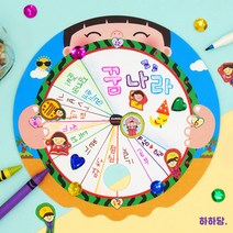 생활계획표 부채 만들기 (2종 택1), 수박