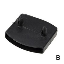 가구부품 부속자재 검정색 내구성 플라스틱 사각형 교체 소파 센터 슬리브 고무 캡 내부 슬레이트 홀더 침대 끝 Z5B1 1 개, [02] B