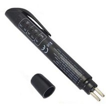 가스경보기 휴대용 가스분석기블루 브레이크 유체 테스터 자동차 테스트 펜 미니 표시기 전자 액체 진단, 03 Black, 블랙