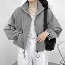 하이제시카 / 고퀄리티 핏보장 야상 바람막이 크롭숏자켓