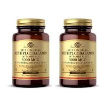 솔가 비타민 B12 VitaminB 5000mcg 메틸코발라민 너겟60개 2통
