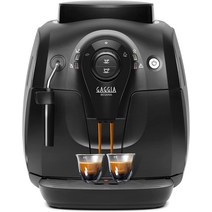 독일 가찌아 Gaggia Besana 에스프레소 및 카푸치노용 전자동 커피 머신 커피 원두 RI8081, 블랙