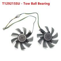 Palit GeForce GTX 1070 Ti 1060 1080gTX1060 듀얼 그래픽 카드용 4 핀 쿨러 팬 교체 FDC10H12S9C GA91S2U 85mm, 04 T129215SU