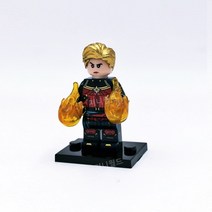 마블 어벤져스 캐릭터 피규어 모음 - 레고 호환 미니 레고호환블록, 캡틴마블(WM719)