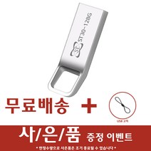 에스티원테크 ST30 메탈 USB메모리 실버, 128GB