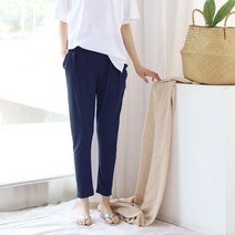 마미누리 T 쿨시크배기팬츠 임산부 시원한 소재 빅사이즈 임부