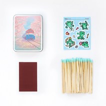 틴케이스 디자인 성냥 [한국여행 시리즈] - 경화역