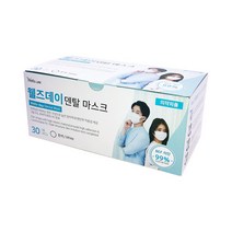 웰즈데이 덴탈 마스크 30매 [덴탈 국산 일회용 숨쉬기편한], 상세페이지 참조