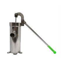 스테인레스 우물 펌프 가정용 수동 작두펌프 양수기, 매우 두꺼운 펌프1 가죽 그릇