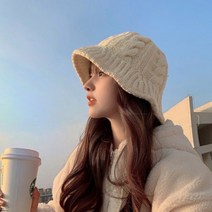 트위스트 니트 벙거지모자 버킷햇 니트모자 챙모자 겨울모자 가을모자 방한모 비니 털모자
